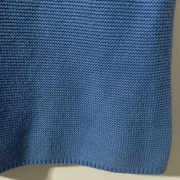 Vintage Talbots Blue Sweater Vest Women’s Size Medium Japan Made Preppy Spring - Picture 8 of 15